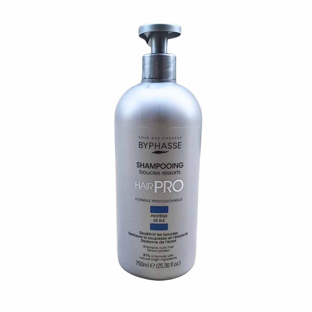 sampon Profesional Byphasse pentru Par Cret, 750 ml