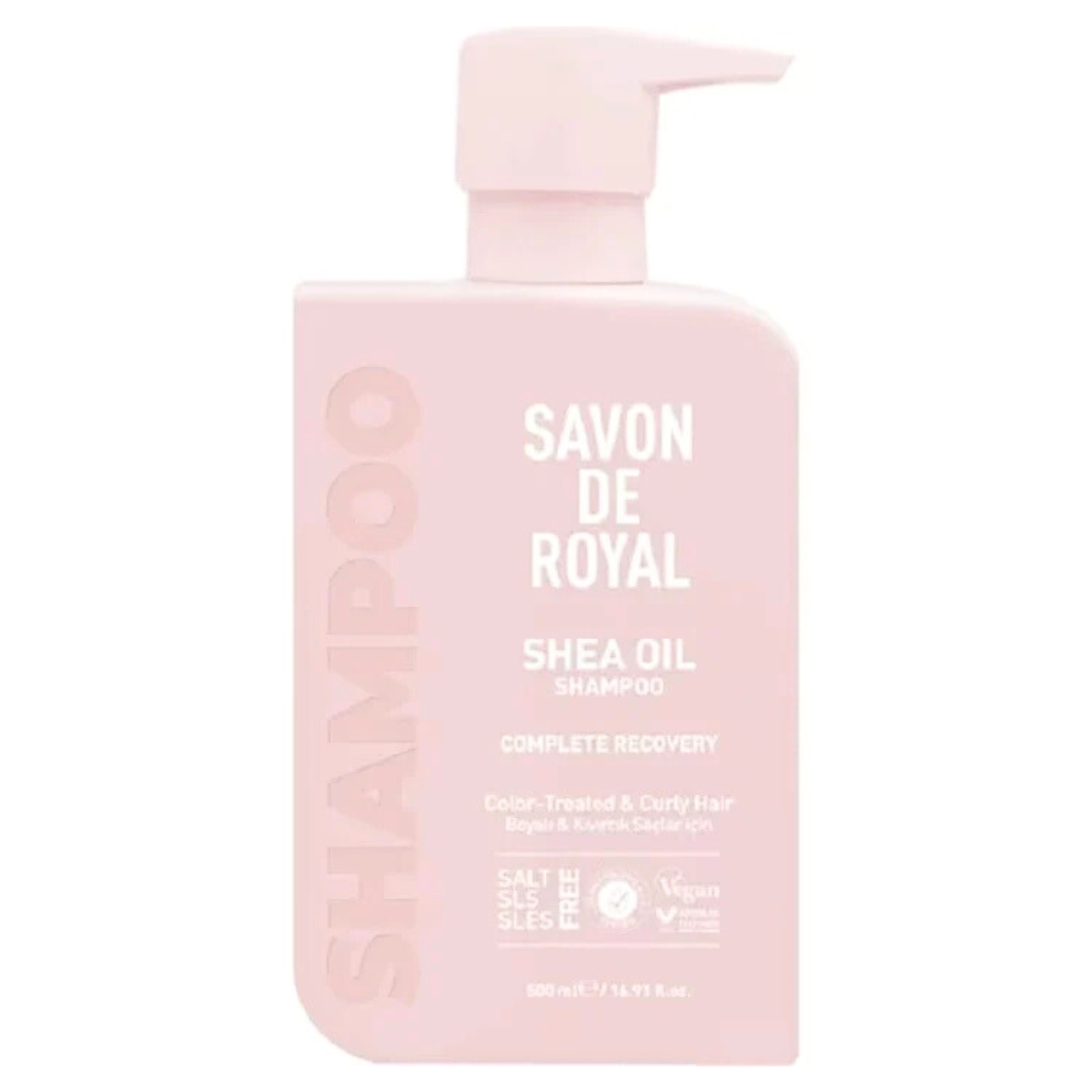 Savon de Royal sampon cu Ulei de Shea pentru Par  Nutritie Intensiva si Stralucire Pink 500 ml