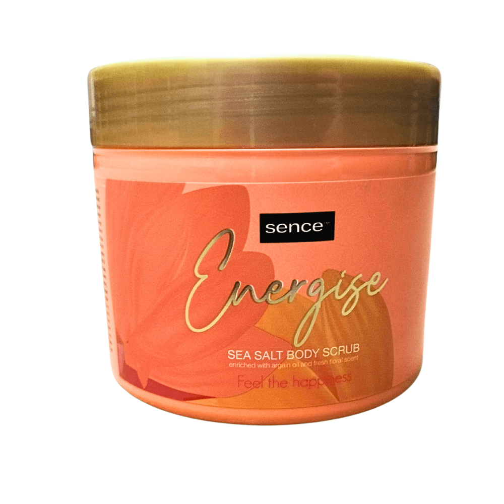 Sence Crema Exfolianta de Corp cu Sare de Mare Energize Revitalizare si Prospetime 500 g