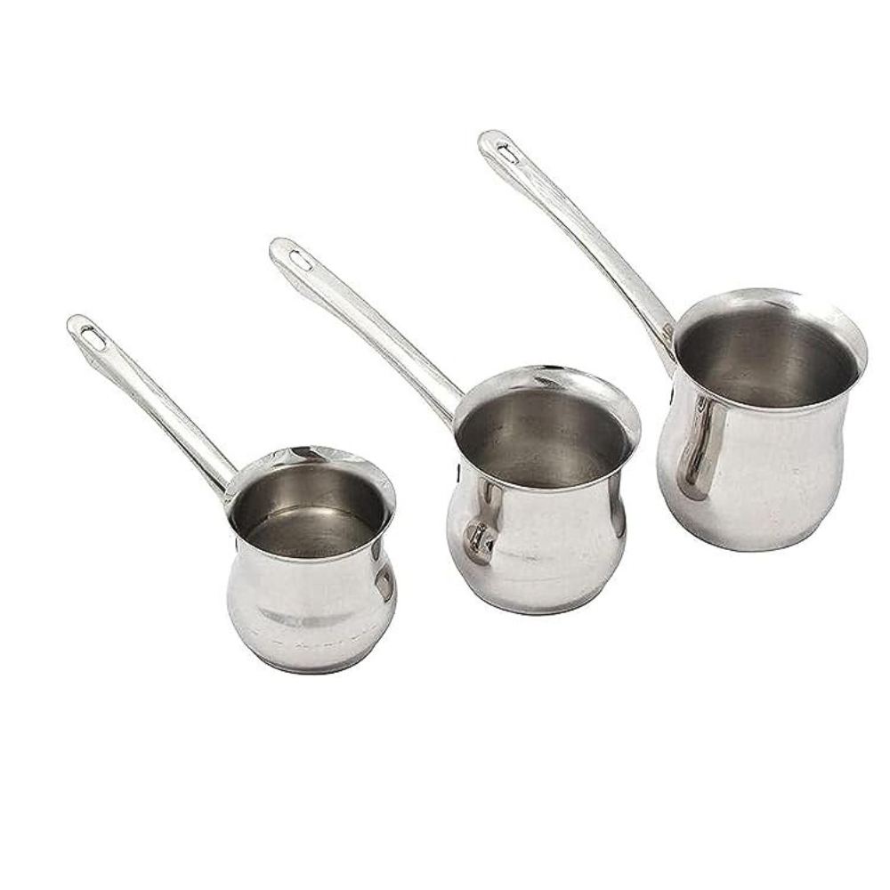 Set 3 Ibrice din Inox Capacitati 400ml 600ml 800ml