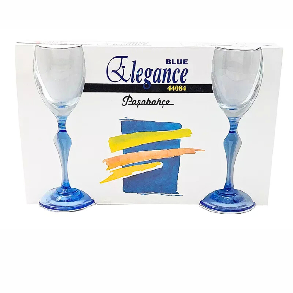 Set 3 Pahare Liqueur Pasabahce Blue Elegance 100 ml Rafinamant si Eleganta pentru Bauturi Fine