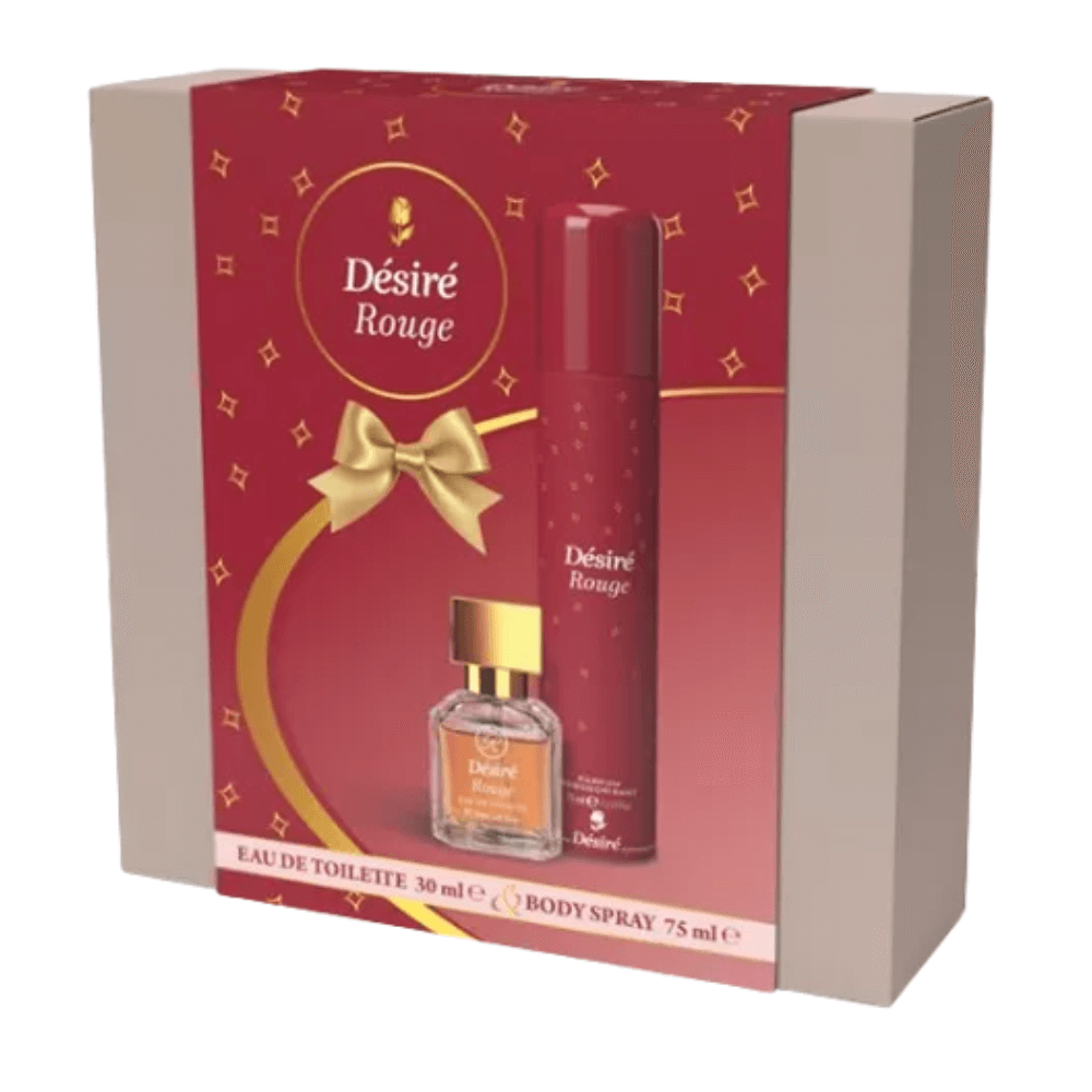 Set Cadou Desire Women Rouge Deodorant 75 ml + Apa de Toaleta 30 ml