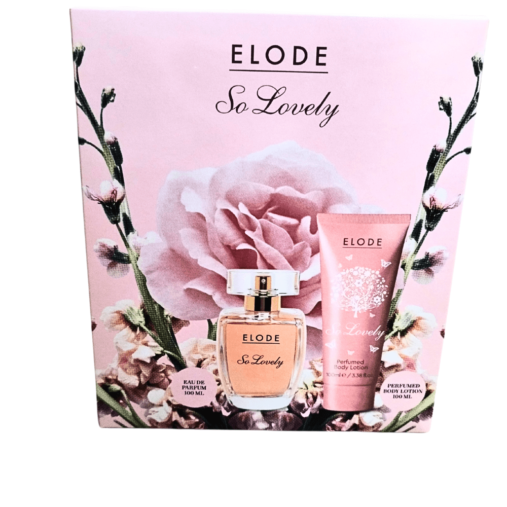 Set Cadou Elode So Lovely Apa de Toaleta 100 ml + Lotiune de Corp 100 ml