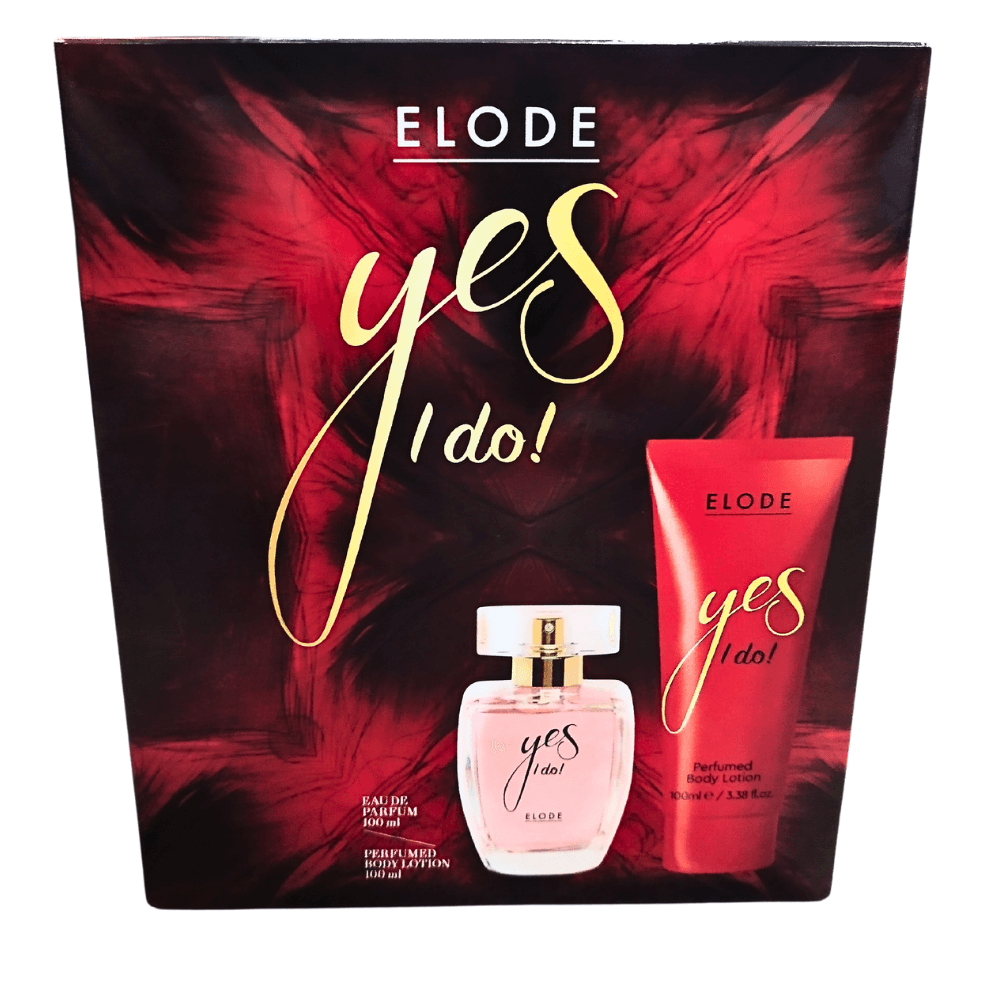 Set Cadou Elode Yes I Do  Apa de Toaleta 100 ml + Lotiune de Corp 100 ml