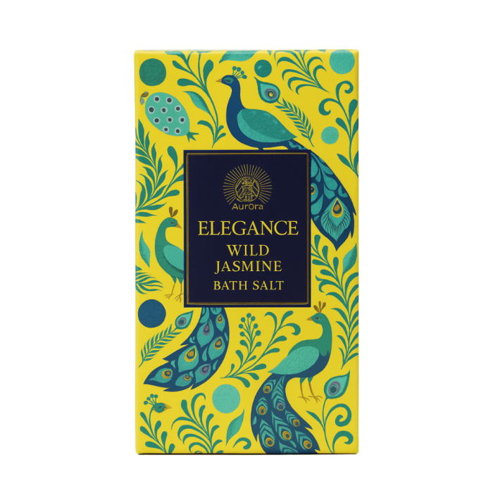 Set Cadou Aurora Elegance Wild Jasmine – Gel de Duș, Loțiune, Scrub, Unt de Corp, Sare de Baie, Prosop [8]