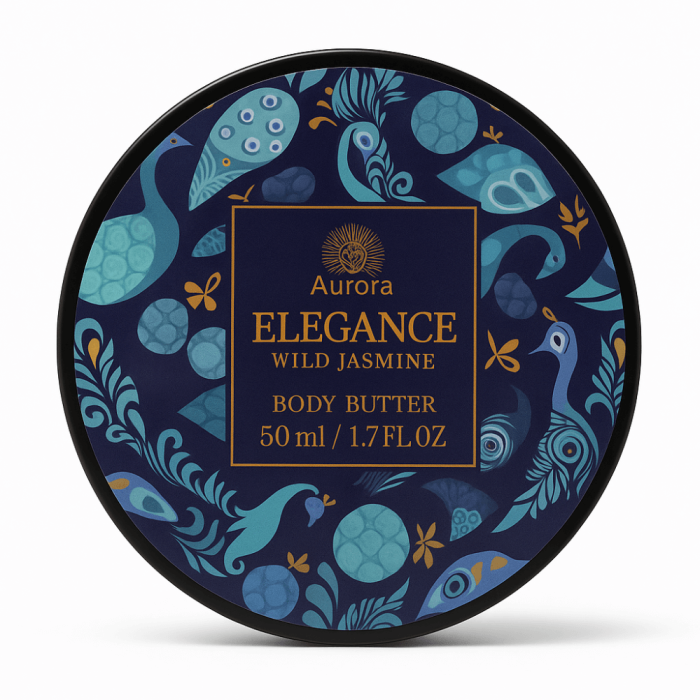 Set Cadou Aurora Elegance Wild Jasmine – Gel de Duș, Loțiune, Scrub, Unt de Corp, Sare de Baie, Prosop [6]