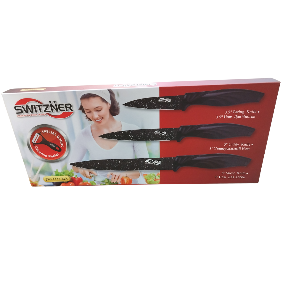 Set cuțite Switzner 4 Piese [2]