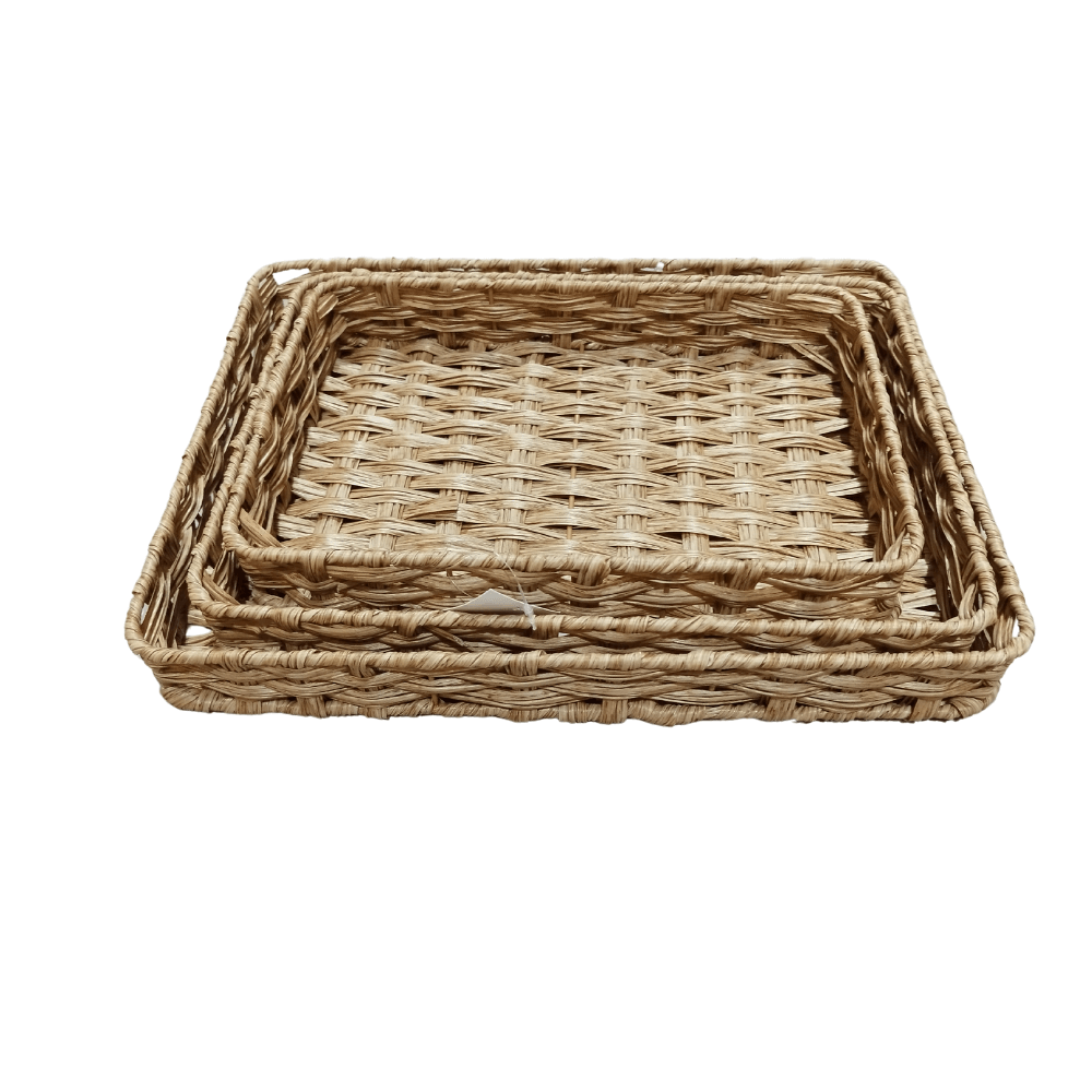 Set de 3 Coșuri Împletite – Eleganță și Funcționalitate în Design Natural [2]