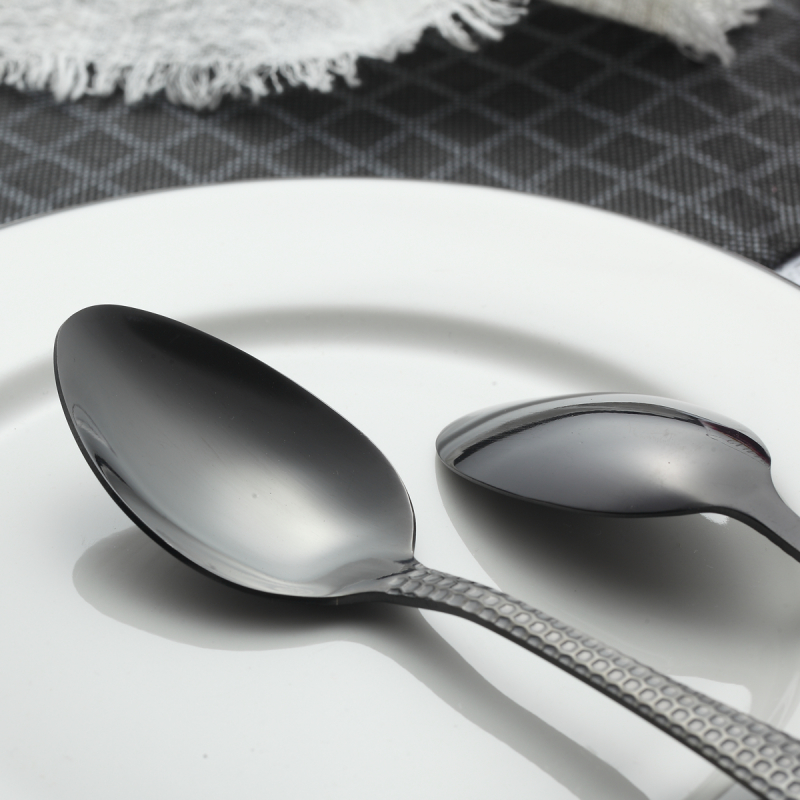 Set Tacâmuri din Inox 30 Piese Grunberg Negru [5]