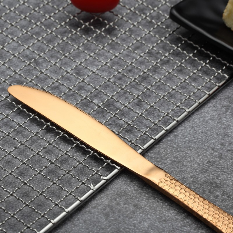 Set Tacâmuri din Inox 30 Piese Grunberg Roz Auriu Premium [4]