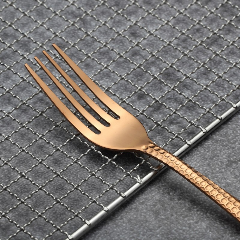Set Tacâmuri din Inox 30 Piese Grunberg Roz Auriu Premium [5]