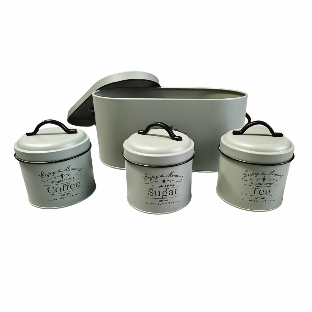 Set Vintage 3 Piese Si Cutie pentru Pâine [2]