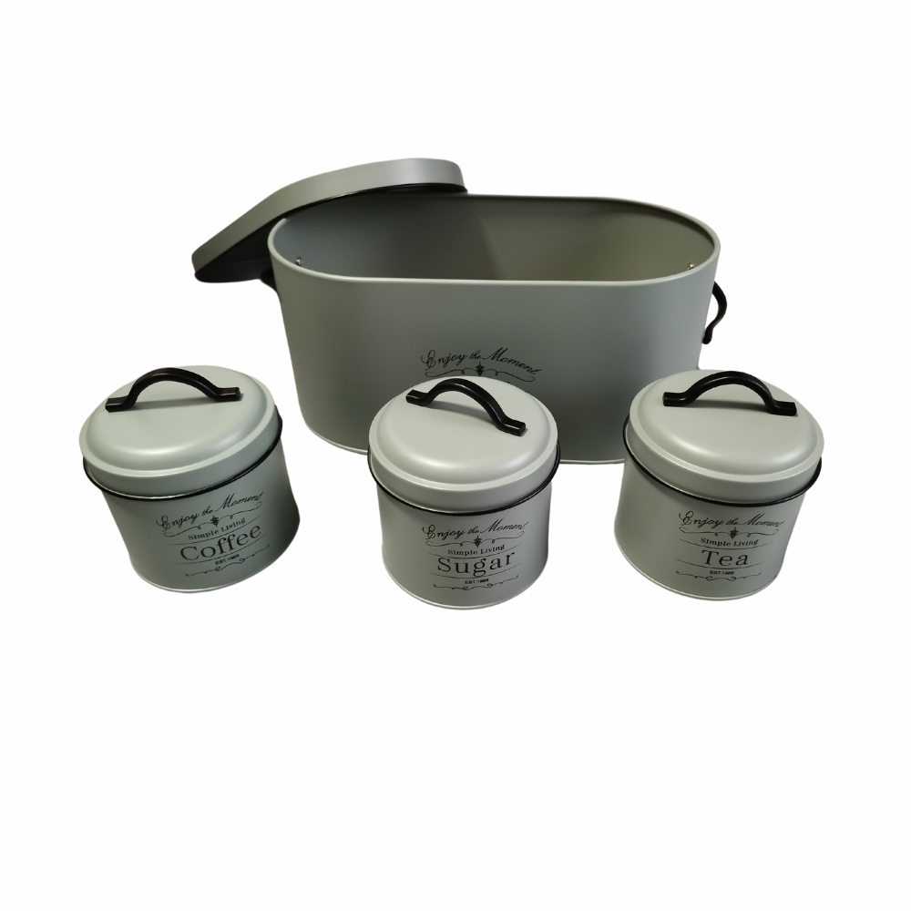 Set Vintage 3 Piese Si Cutie pentru Pâine [3]