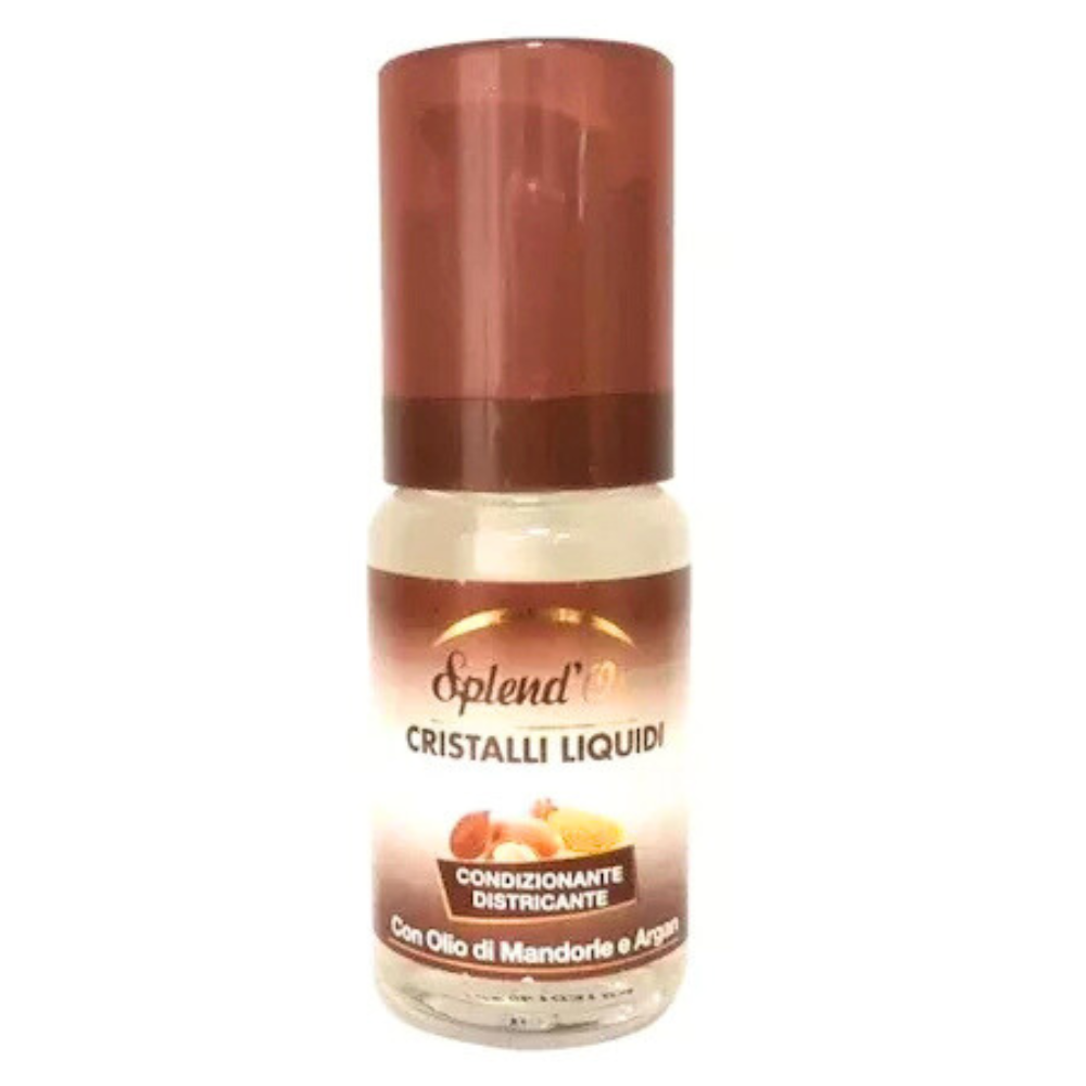 Splend,  Or Cristale Lichide pentru Par cu Ulei de Migdale si Argan  Stralucire si Protectie 50 ml