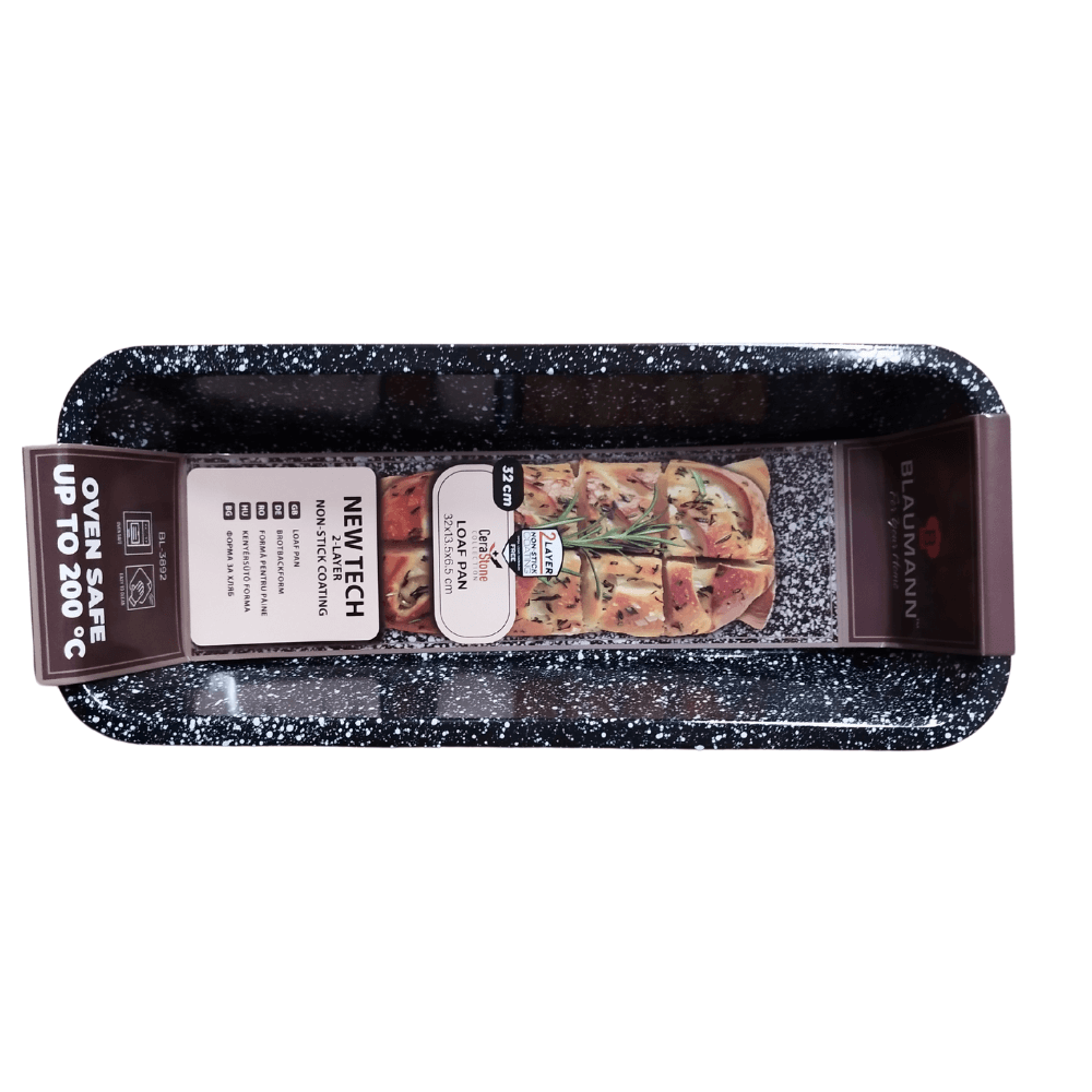Tavă Ceramică Blaumann Cerastone pentru Cozonac, 32x3,5x6,5 cm – Gătire Uniformă și Delicii de Cozonac [2]