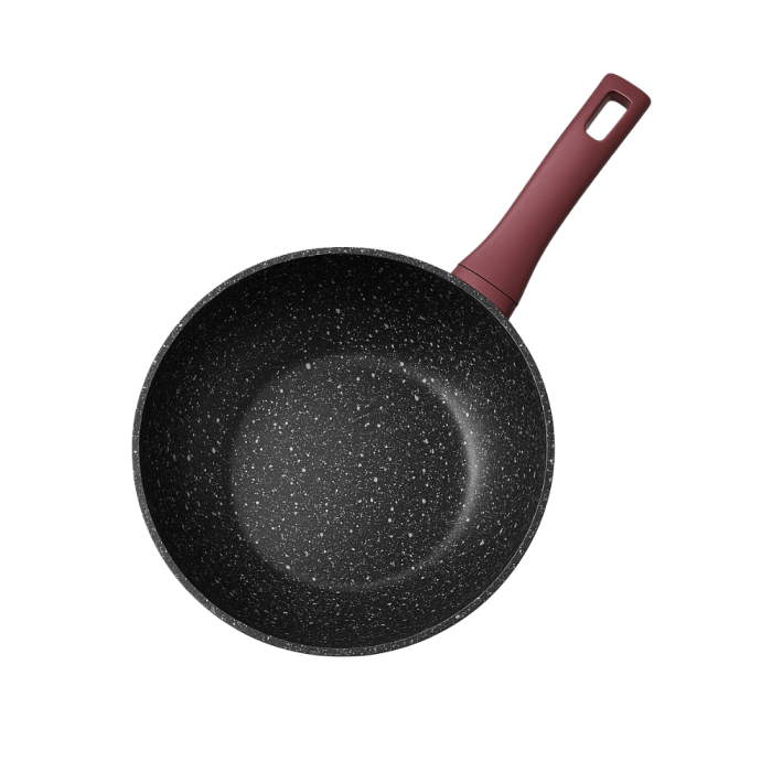 Tigaie Wok Blaumann Cerastone 3 Straturi De Ceramica 4.2L 28X8 cm [2]
