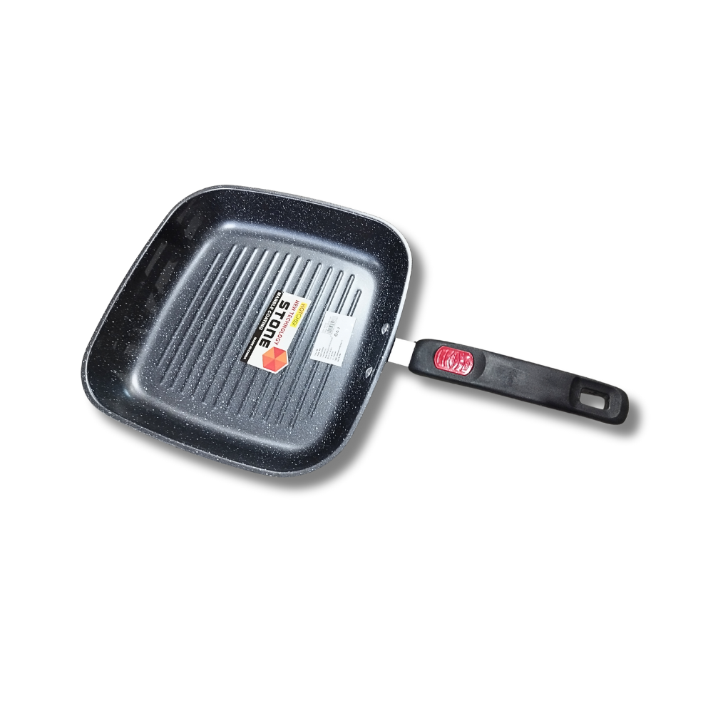 Tigaie Grill 28 cm cu Acoperire Marmură Stone Premium [2]