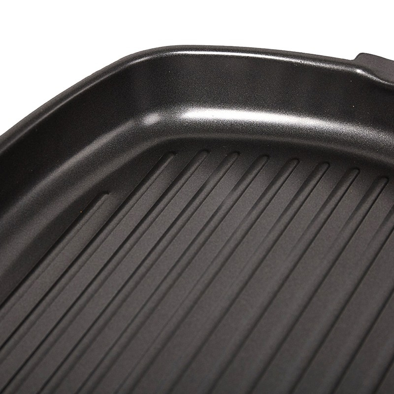 Tigaie Grill Aluminiu cu capac 24x24 cm Grunberg [5]