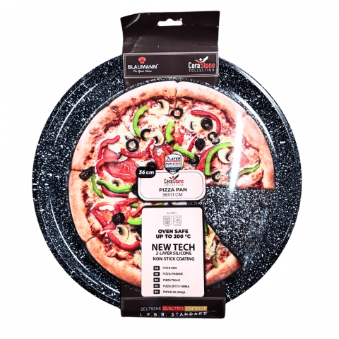Vase & Tavi - Blaumann Cerastone Tavă Ceramică pentru Pizza 36x1,1 cm