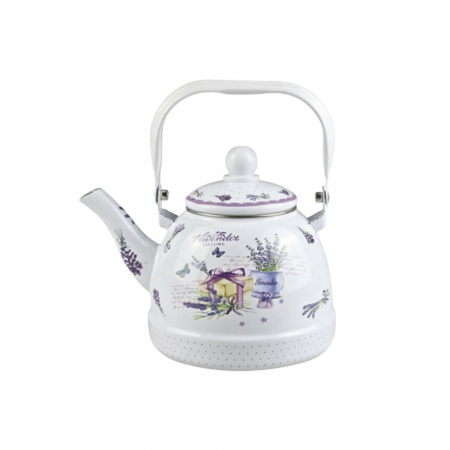 Bucatarie si Servire - Ceainic Emailat Grunberg 1.6L, Compatibil Inducție, Design Clasic cu Capac