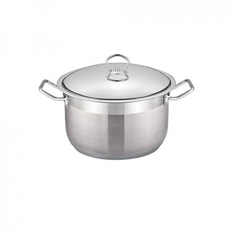 Oale si Cratite - Cratită Inox cu Capac 34cm 15.4L Bază 5 Straturi