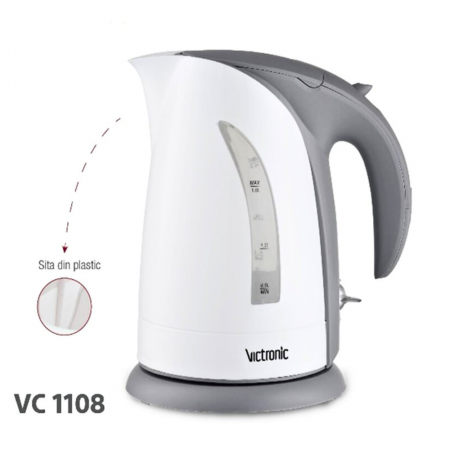 Căni și Fierbătoare - Fierbător de apă Victronic, 1.7 l, 2200 W cu Filtru Detasabil