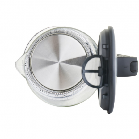 Fierbător de apă Victronic, din sticlă, 1.7 l, 2200 W cu LED [4]