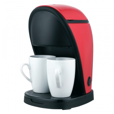 Cafetiere - Filtru de cafea compact cu 2 cești din ceramică – 450W