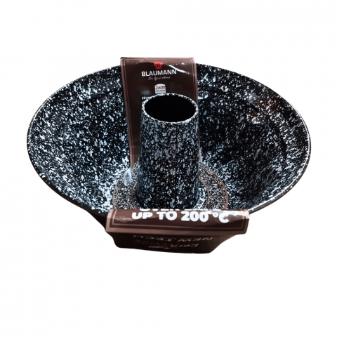 Vase & Tavi - Formă de Copt Rotundă pentru Torturi și Prăjituri Blaumann Cerastone, 25 cm – Precizie și Performanță în Coacere
