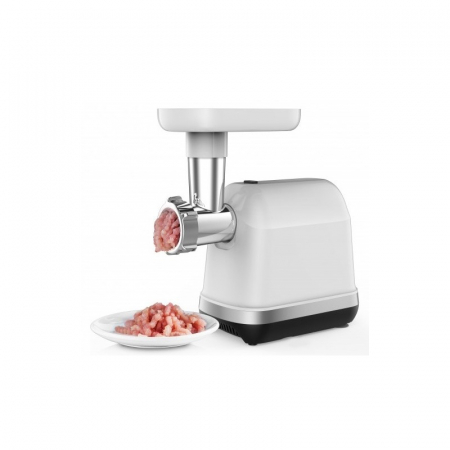 Masini de tocat - Mașină de tocat carne electrică 1300W funcție Reverse accesorii cârnați și kubbe 2 site inox