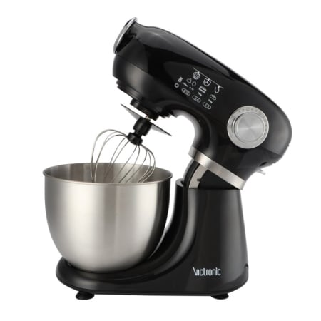 Oferte - Mixer cu Bol Inox 5L 1000W 12 Trepte Victronic Functie Pulse