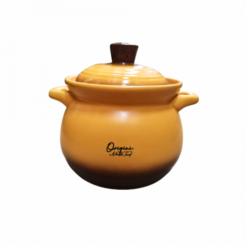 Oale si Cratite - Oală Ceramică cu Capac Heinner Origini