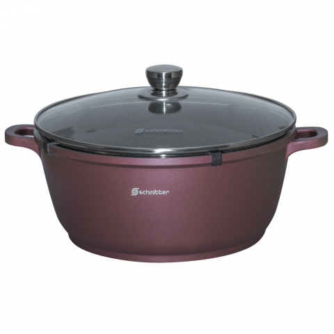 Oale si Cratite - Oala ceramica Schmitter aluminiu turnat, 24 cm, 3.5L