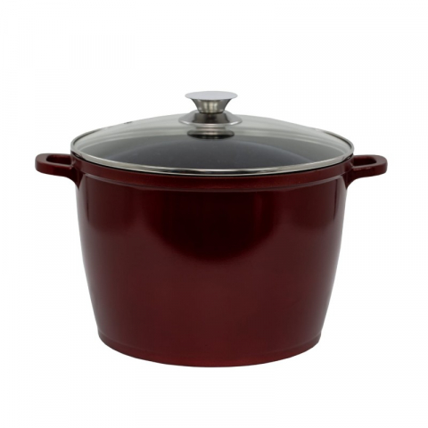 Oala din aluminiu invelis ceramic marmorat  7.3L [6]