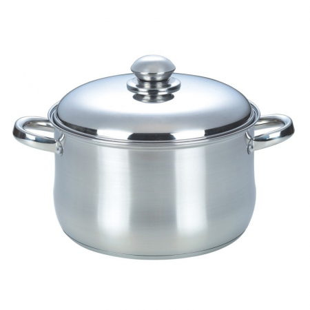 Oale si Cratite - Cratita Inox Cu Capac Din Inox 24 cm 6 L Grunberg