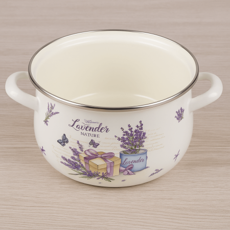 Cratiță Grunberg Emailată Cu Capac 20 Cm 2.9L [1]