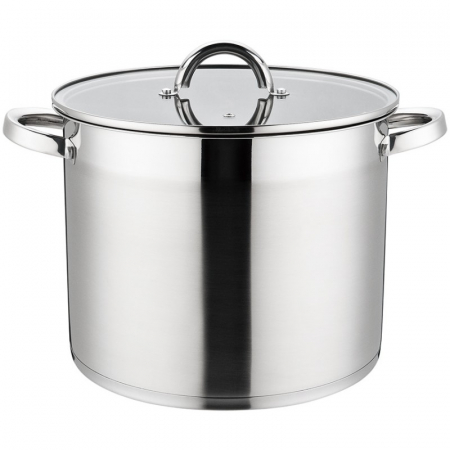 Oale si Cratite - Oala Grunberg  din inox cu capac din sticla 26 cm 10.9 L