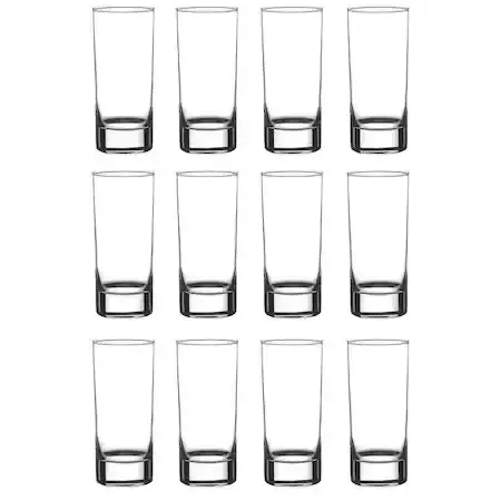 Set Cesti & Pahare - Set 12 Pahare Long Drink 290 ml  Eleganță și Funcționalitate pentru Ocazii Speciale