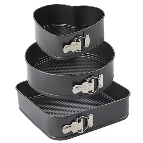 Set 3 Tavi pentru Copt, Forma Inima/Rotunda/Patrata [2]