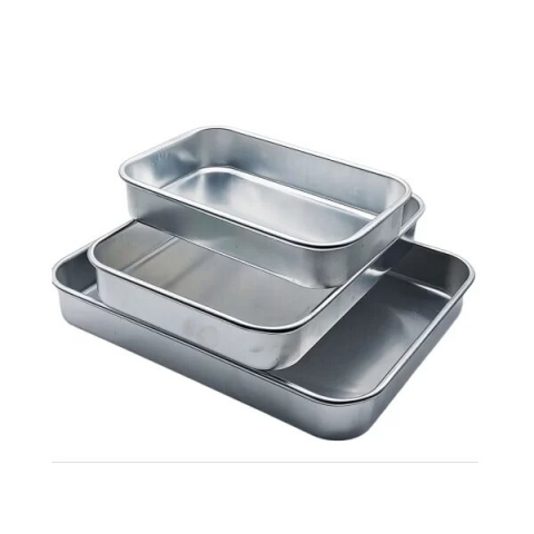 Vase & Tavi - Set 3 Tavi Dreptunghiulare din Aluminiu