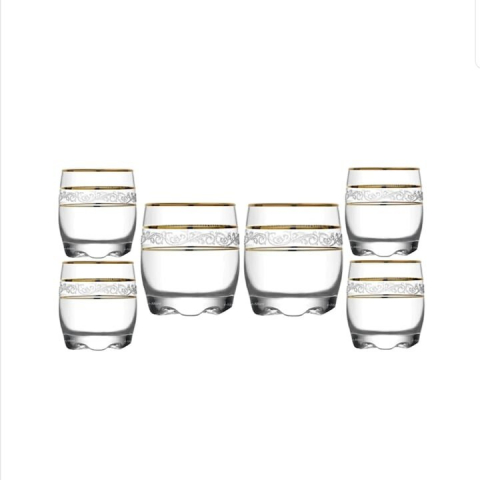Set 6 pahare Adora Gold Whiskey 290 ml [1]