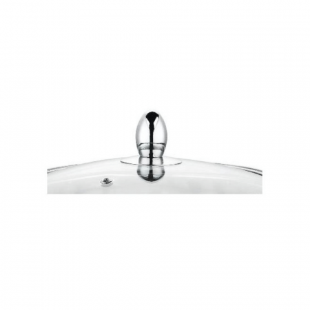 Set 6 piese – 3 oale din inox cu capace din sticlă termorezistentă, Grunberg [4]