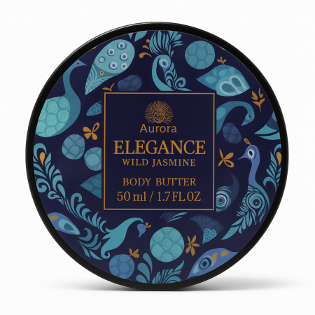 Set Cadou Aurora Elegance Wild Jasmine – Gel de Duș, Loțiune, Scrub, Unt de Corp, Sare de Baie, Prosop [5]