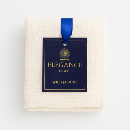 Set Cadou Aurora Elegance Wild Jasmine – Gel de Duș, Loțiune, Scrub, Unt de Corp, Sare de Baie, Prosop [1]