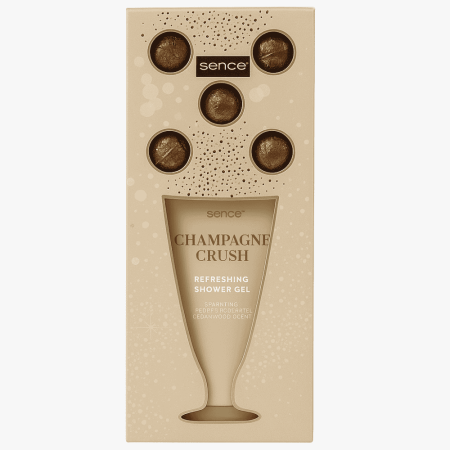Oferte - Set Cadou Sence Champagne Crush – Gel de Duș + Bombe de Baie