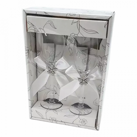 Set Cesti & Pahare - Set Pahare Miri cu Fundă  Eleganță și Stil pentru Momentele Speciale