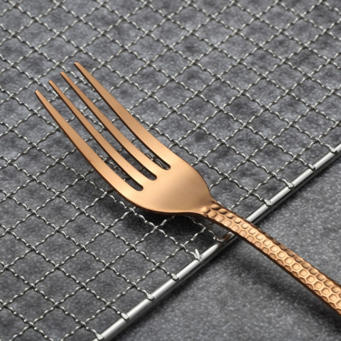 Set Tacâmuri din Inox 30 Piese Grunberg Roz Auriu Premium [4]
