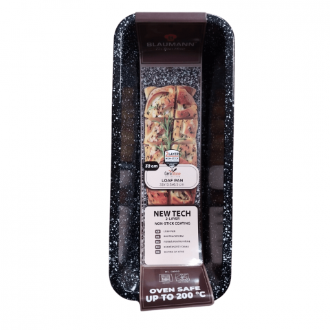 Tavă Ceramică Blaumann Cerastone pentru Cozonac, 32x3,5x6,5 cm – Gătire Uniformă și Delicii de Cozonac [2]
