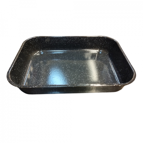 Vase & Tavi - Tavă Emailată pentru friptura 40 x 30 cm