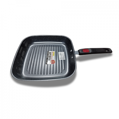 Tigai - Tigaie Grill 28 cm cu Acoperire Marmură Stone Premium